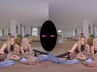 18vr zazie skymm & selvaggia seductress want your dhuwit and hard member