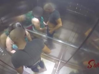 Sorayyaa e leo ogro foram pegos fudendo nē elevador