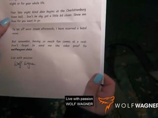Ripened allemand trentenaire rubina défoncer en plein air par étranger! wolf wagner wolfwagner.date