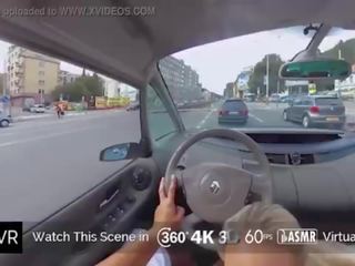 [holivr] samochód brudne film adventure 100% napędowy pieprzyć 360 vr xxx film